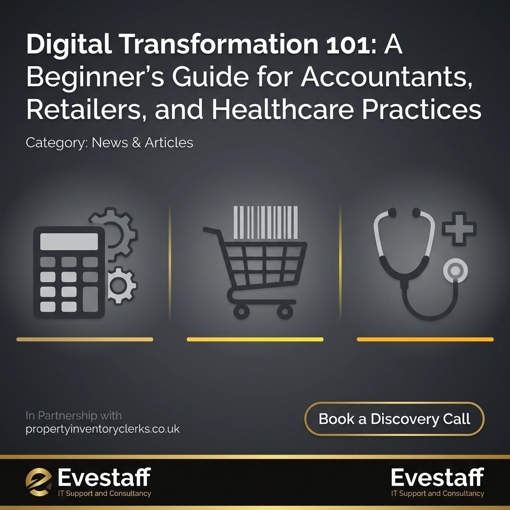 Digital Transformation 101: A Beginner's Guide for Accountants, Retailers, and Healthcare Practices
