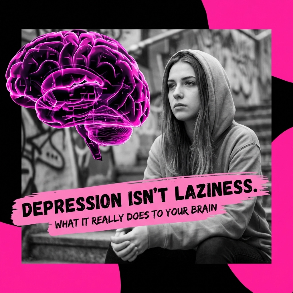 Depression Isn't Laziness: What It Really Does to Your Brain