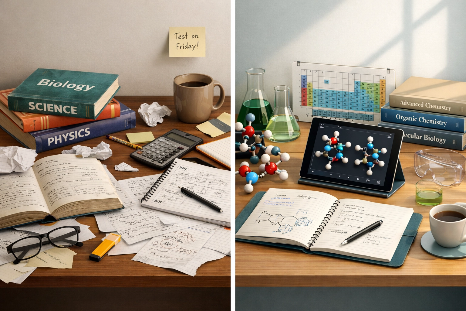 Comparison of generalist tutoring versus expert chemistry mentorship approach