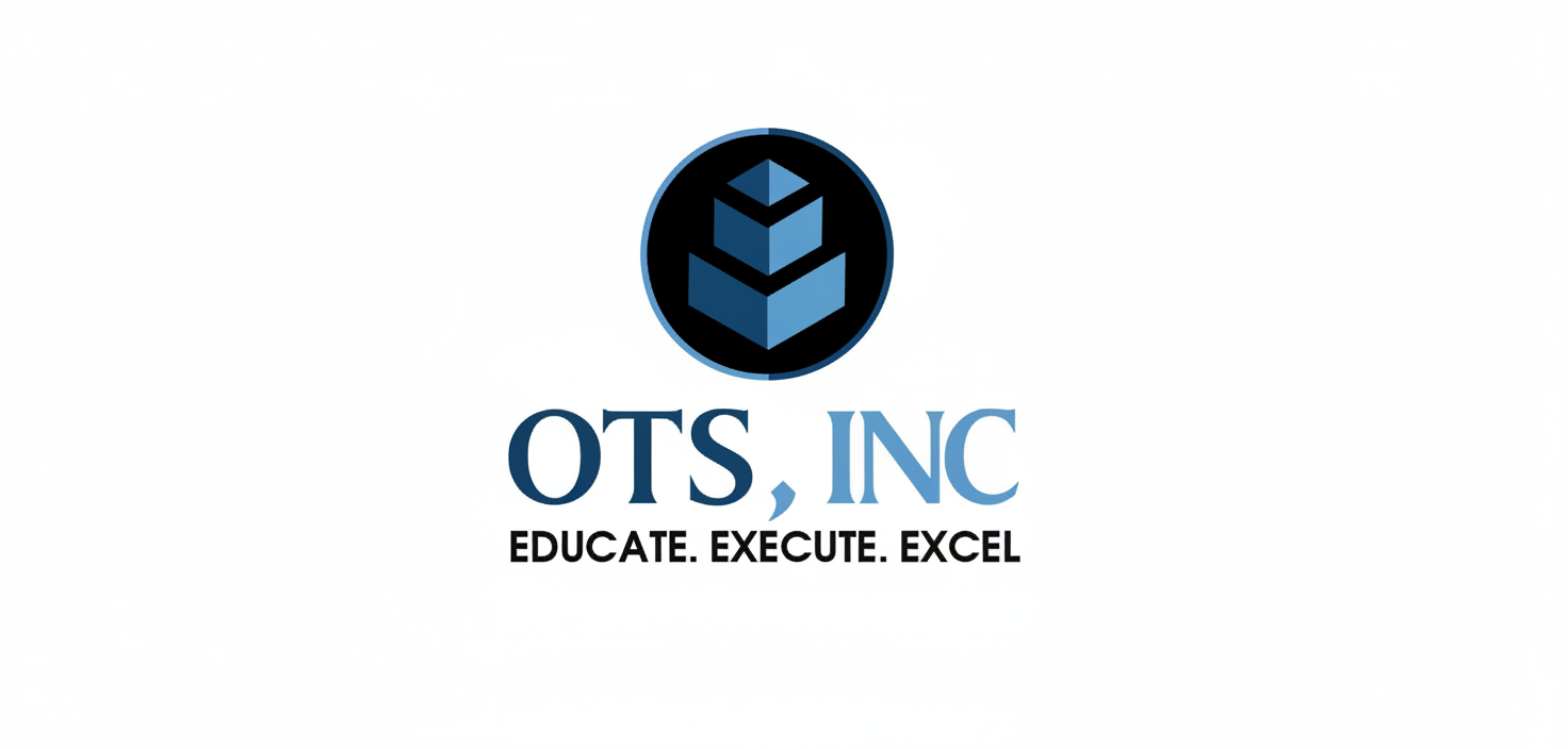 Blue OTS LOGO v1 OTS Company logo