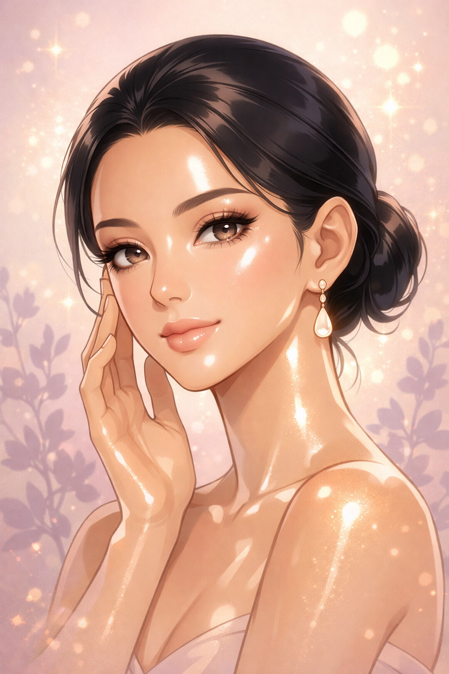 Radiant, clear glass skin results from a professional Carbon Glow Facial treatment at Blush On The Daley.