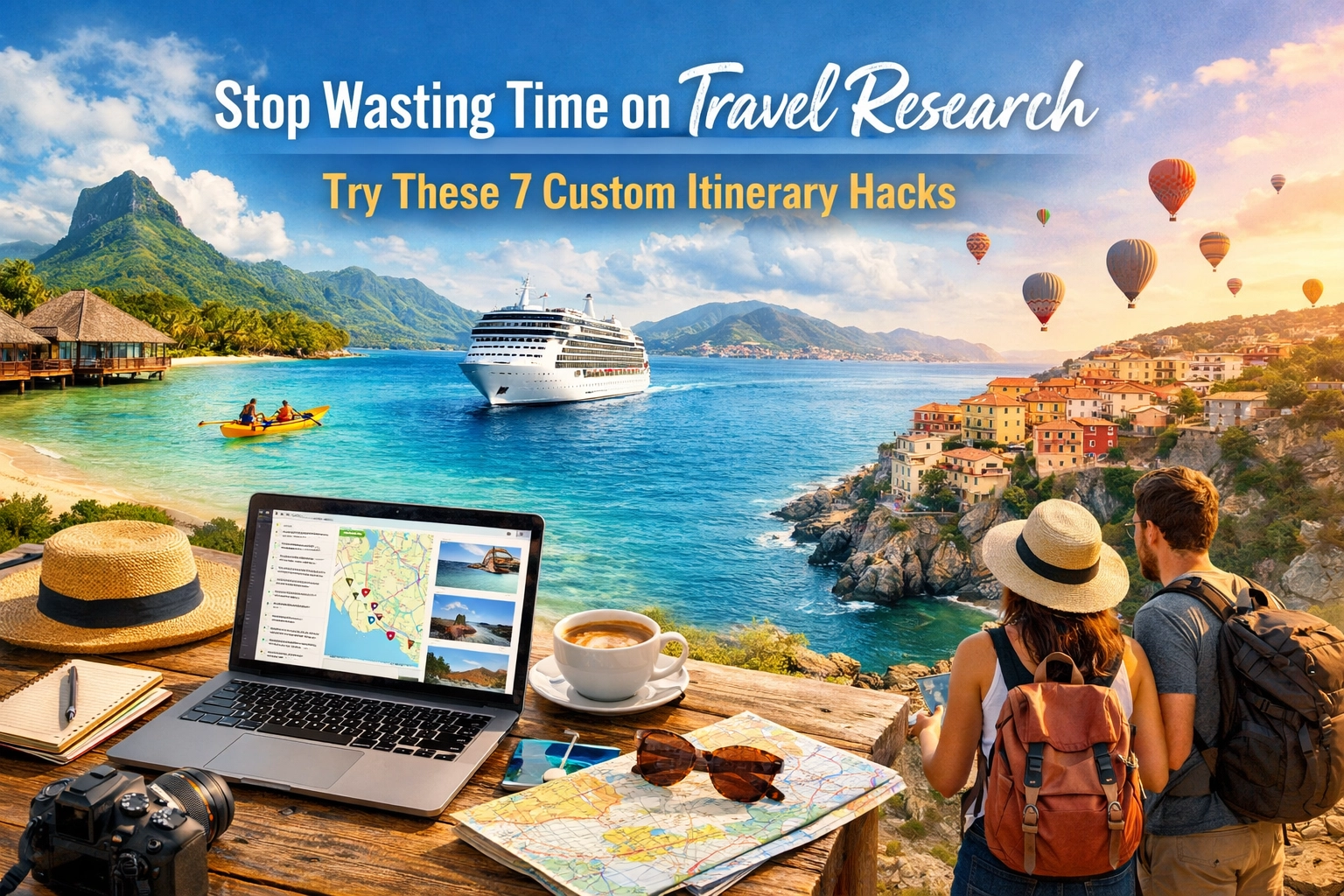 [HERO] Stop Wasting Time on Travel Research: Try These 7 Custom Itinerary Hacks