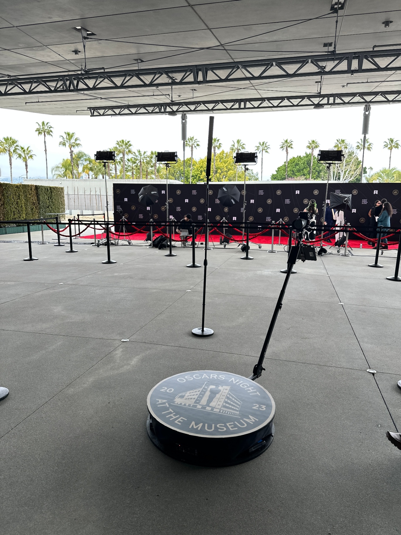 Oscars Night at the Museum Red Carpet 360 Booth