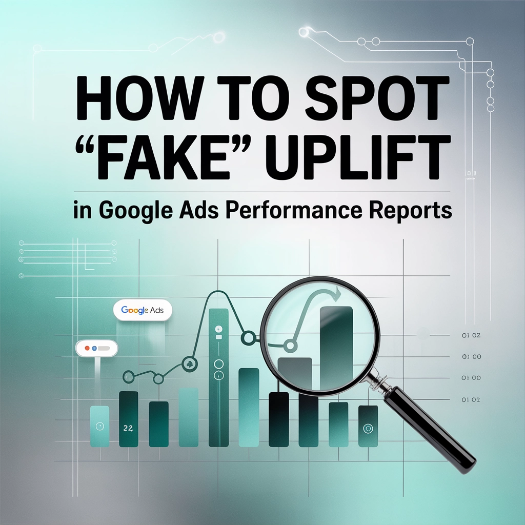 How to Spot "Fake" Uplift in Google Ads Performance Reports