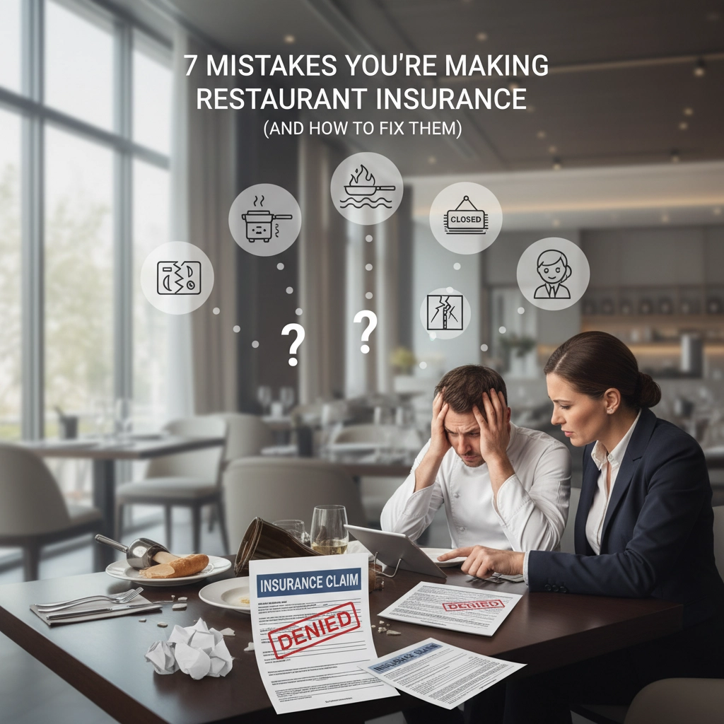 7 Mistakes You're Making with Restaurant Insurance (and How to Fix Them)