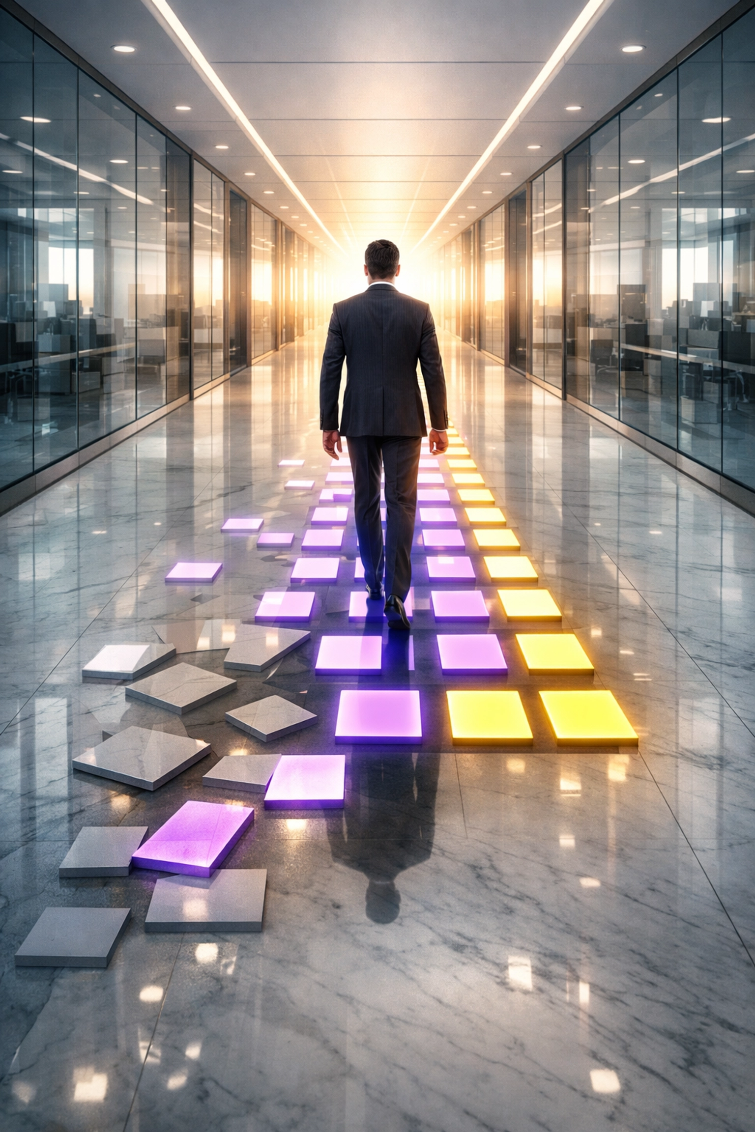 A strategic roadmap showing the path from random marketing to a scalable revenue operating system.