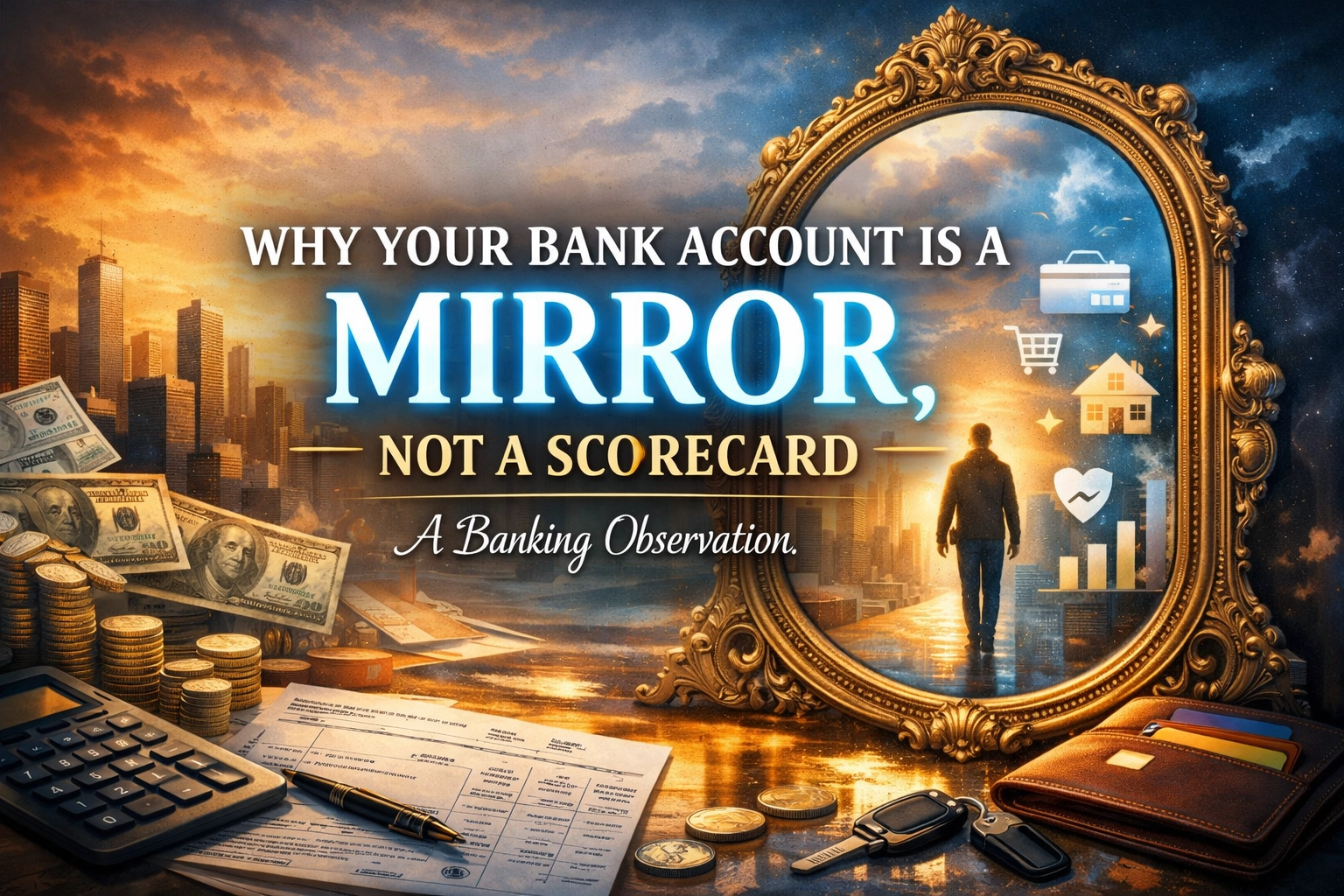 [HERO] Why Your Bank Account is a Mirror, Not a Scorecard: A Banking Observation