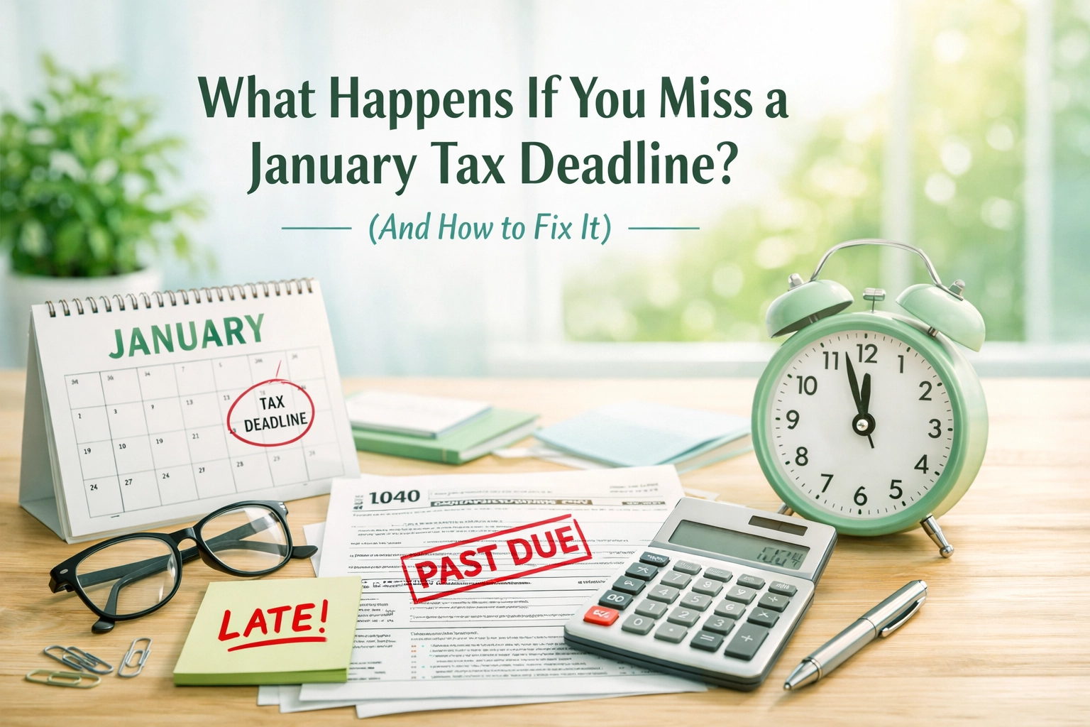 [HERO] What Happens If You Miss a January Tax Deadline? (And How to Fix It)