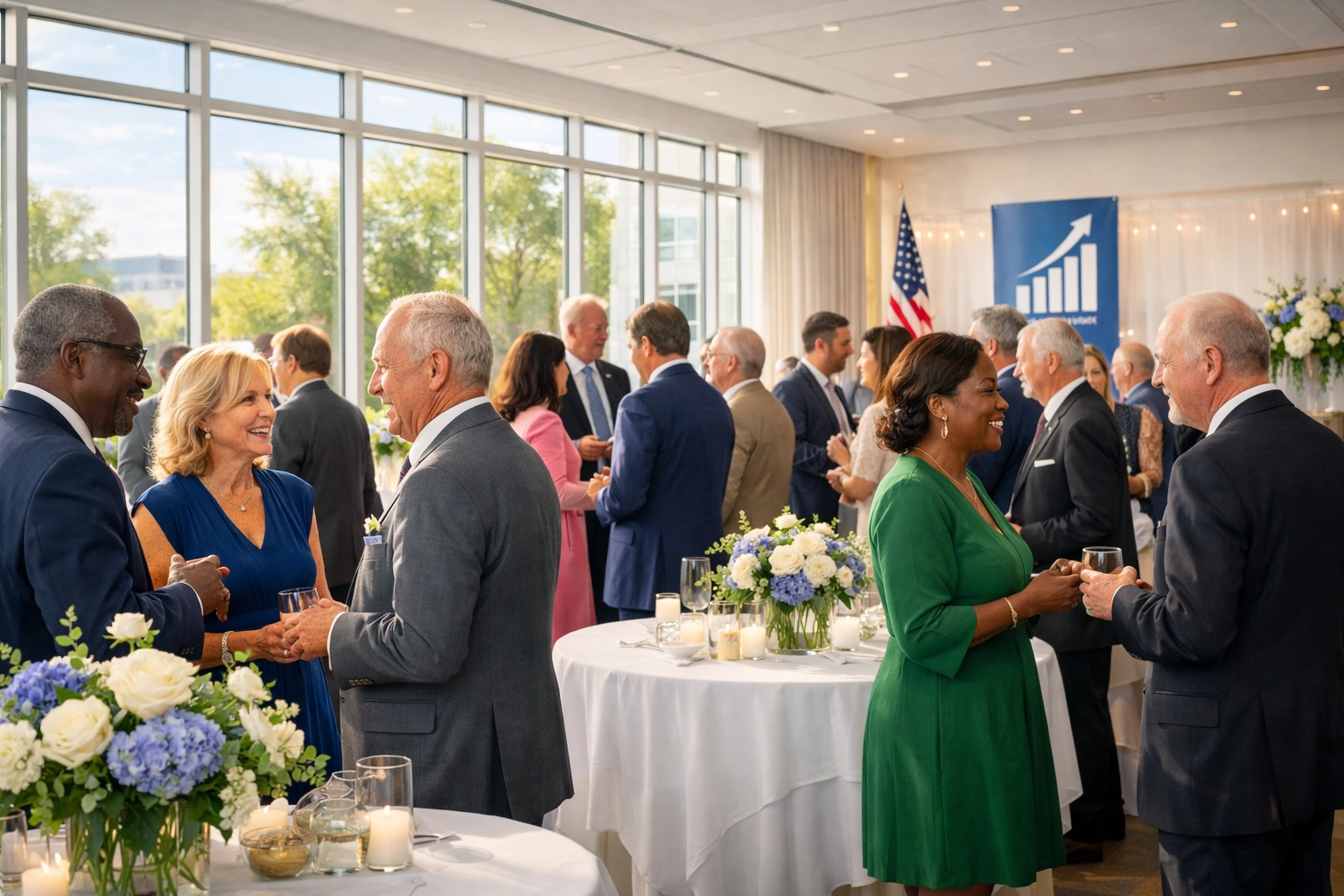 Community members gathering to support South Jersey disaster relief and local assistance programs.