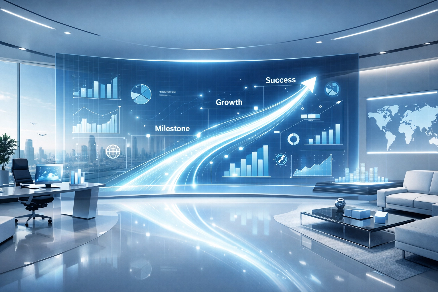 Strategic business roadmap visualizing growth and optimized decision-making for modern professional firms.