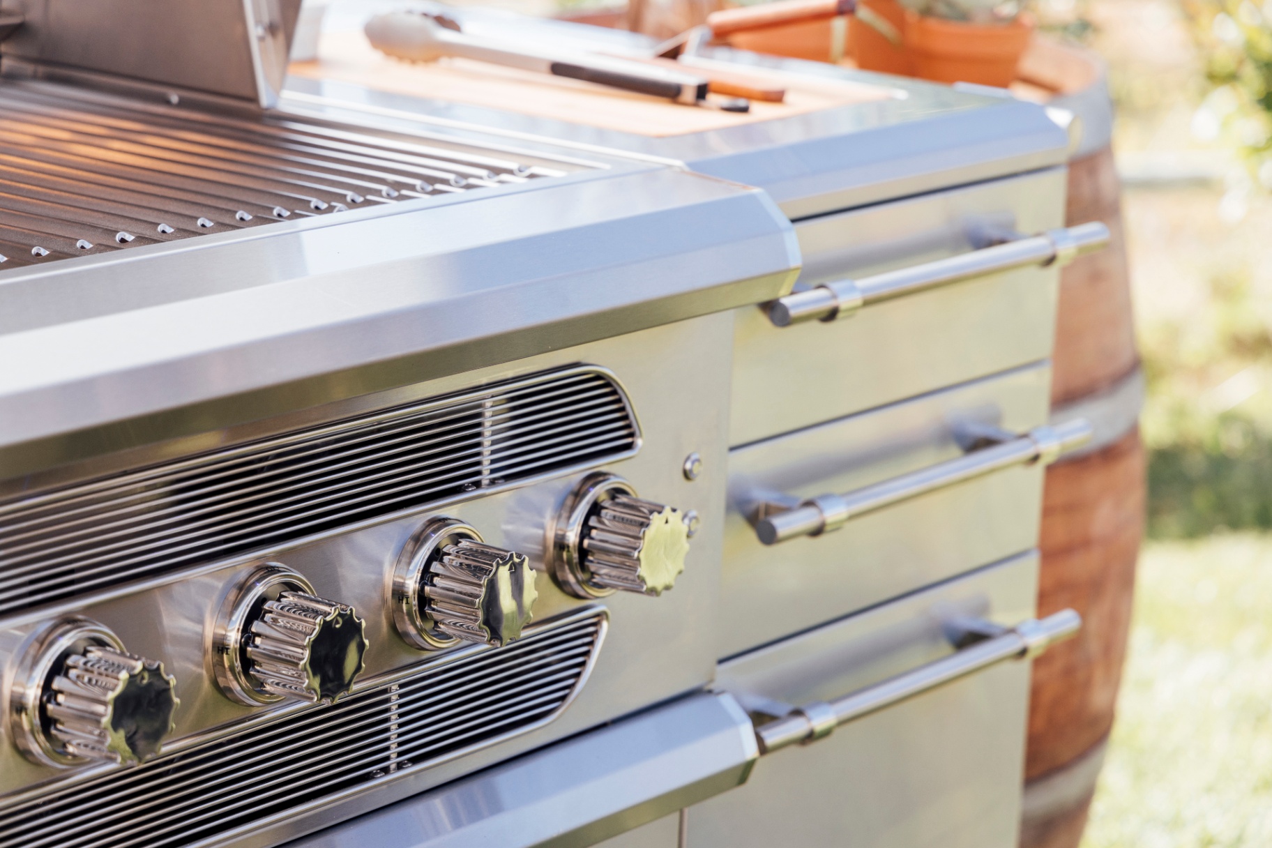 Premium Stainless Steel Outdoor Gas Grill