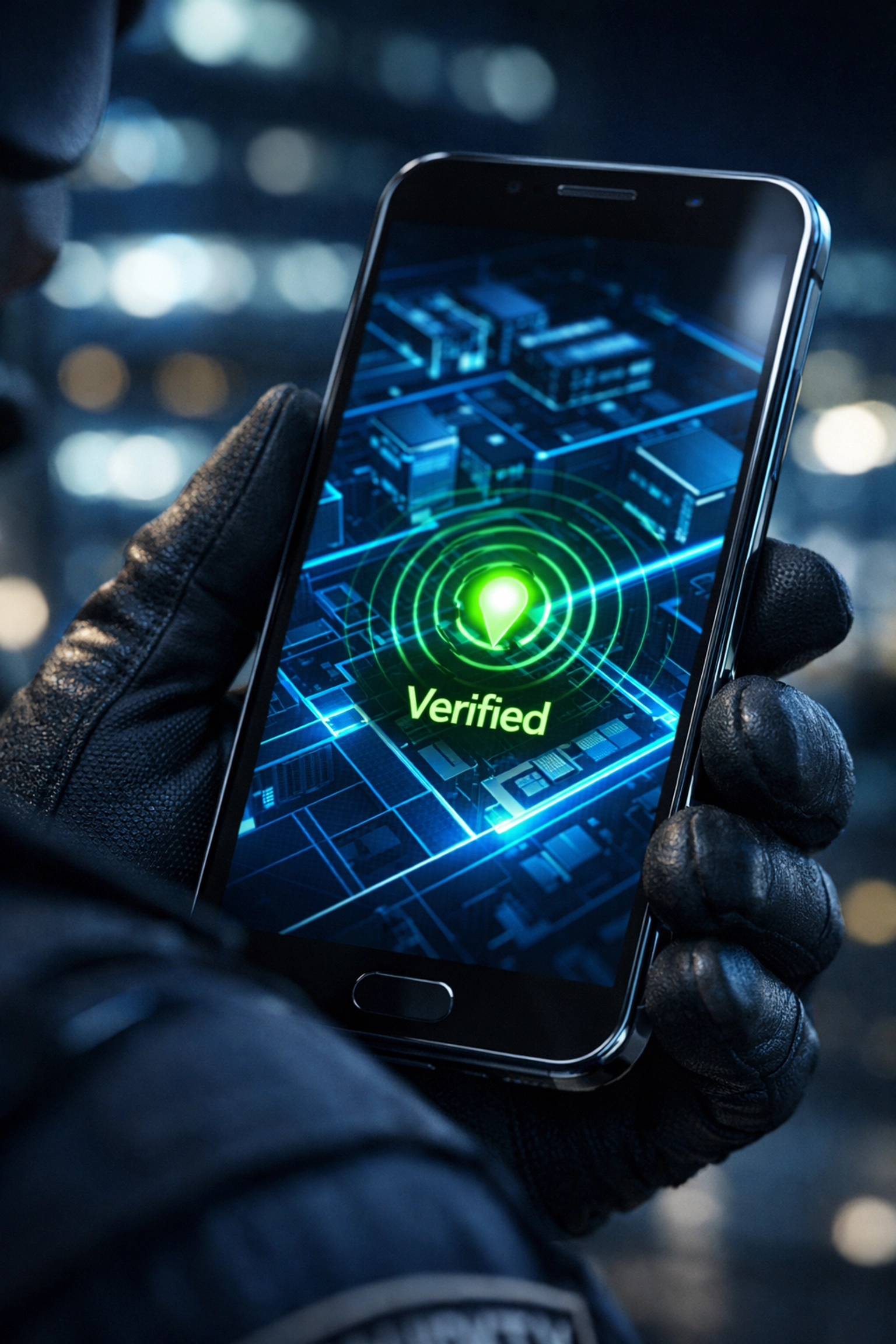 Real-time GPS-verified guard tracking on a smartphone