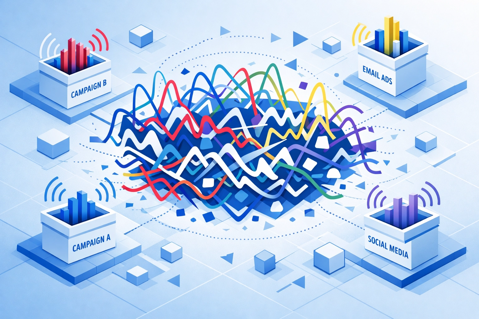 Campaign monitoring dashboard displaying need for ongoing automation oversight and adjustments