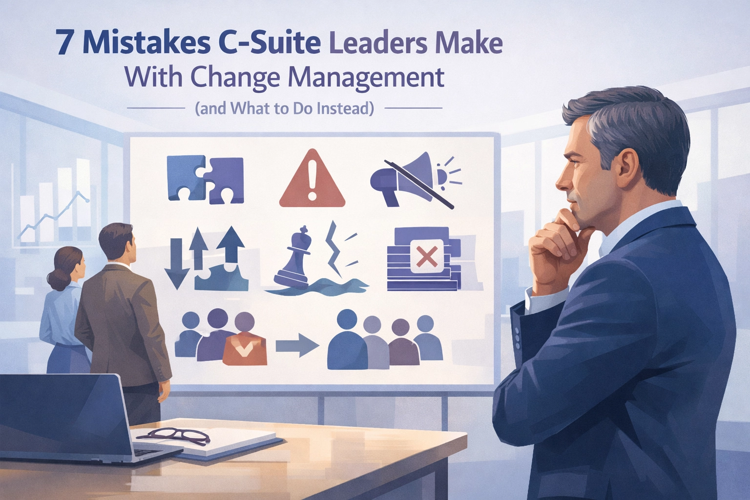 [HERO] 7 Mistakes C-Suite Leaders Make With Change Management (and What to Do Instead)