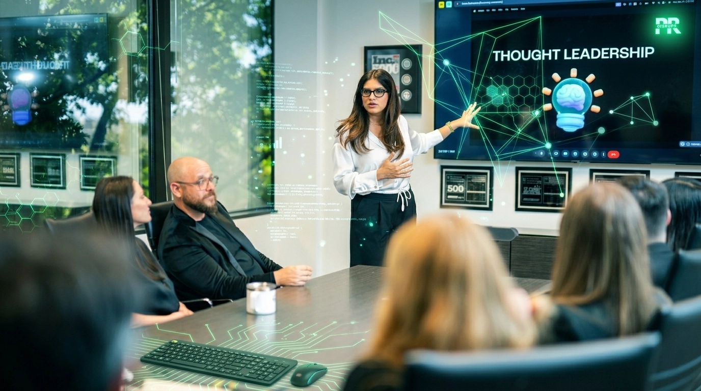 Disrupt PR Strategy Meeting Network