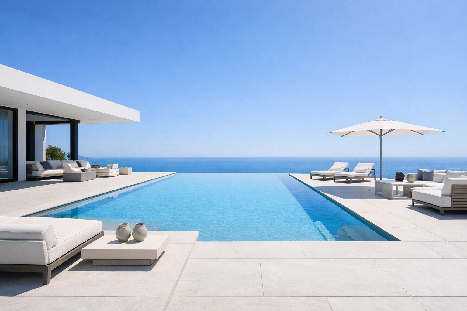 Pool routes for sale represented by a premium swimming pool and successful business exit