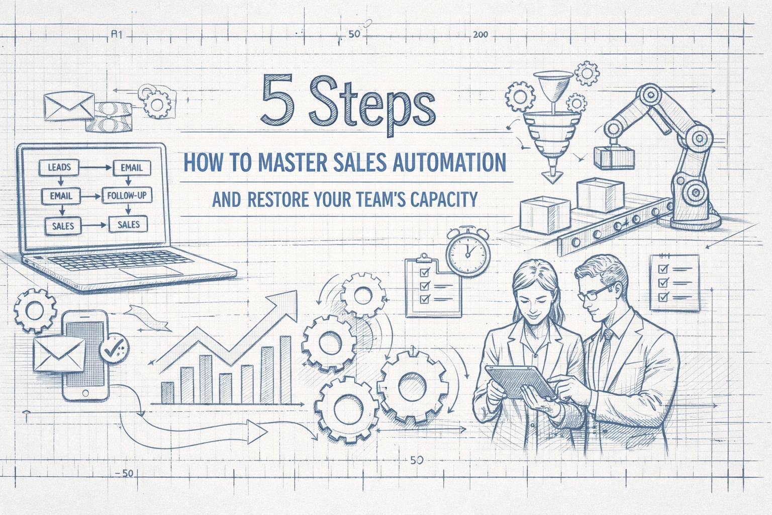 [HERO] 5 Steps How to Master Sales Automation and Restore Your Team’s Capacity