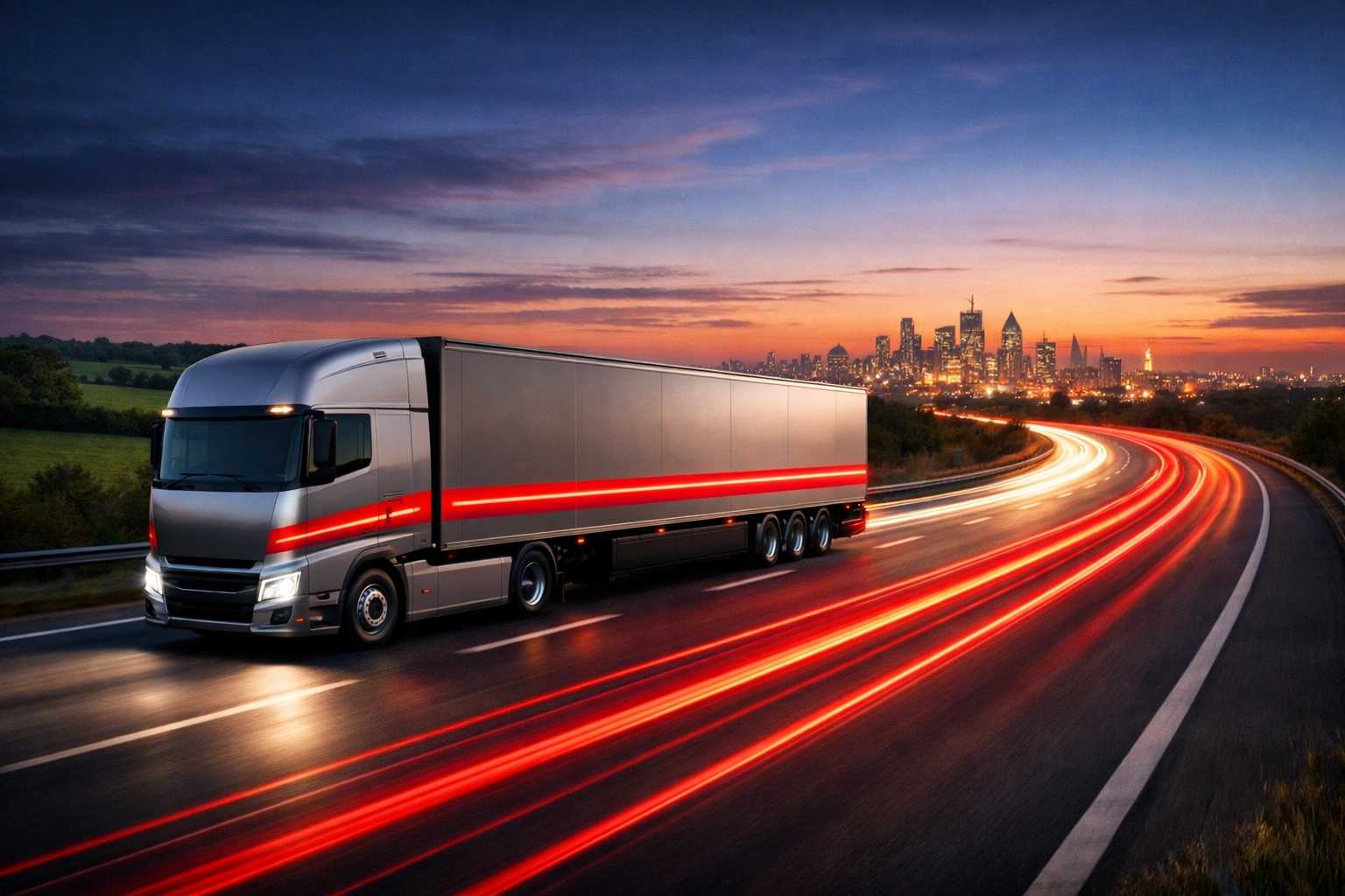 Logistics and distribution vehicle connecting Hertfordshire warehouse and fulfilment centres to London.