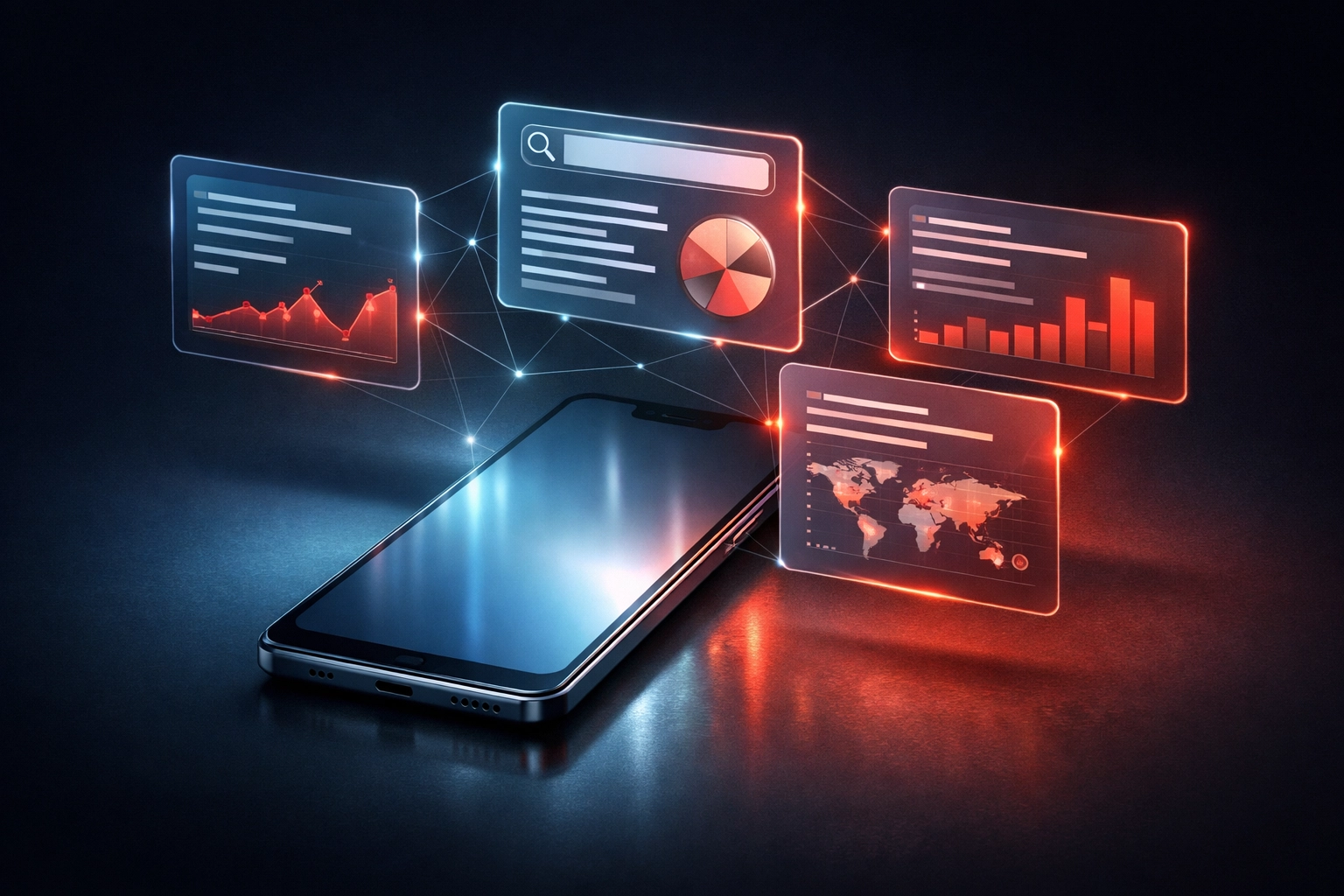 Zero-click search results displaying featured snippets and brand visibility on mobile device