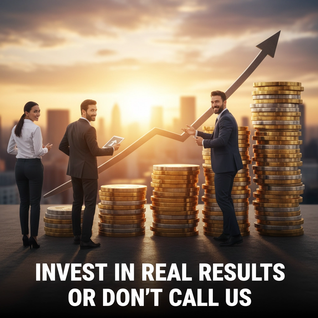 Invest in Real Results or Don't  Call Us