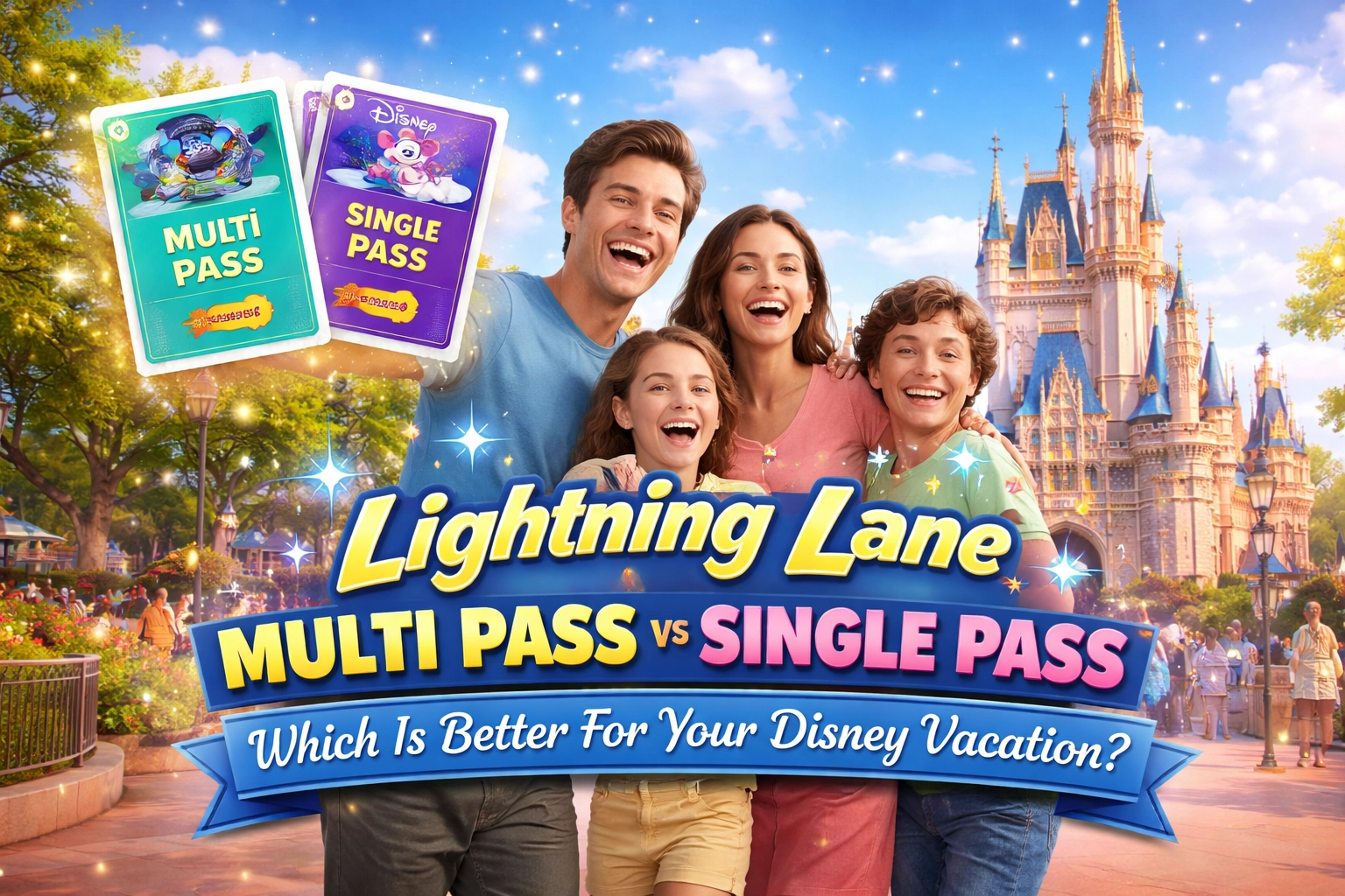 [HERO] Lightning Lane Multi Pass Vs Single Pass: Which Is Better For Your Disney Vacation?