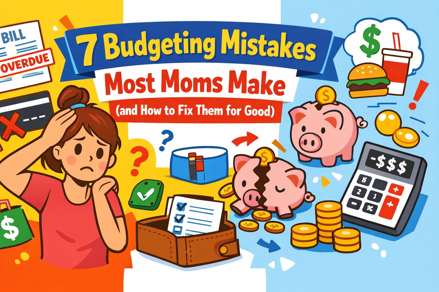 7 Common Budgeting Mistakes for Moms