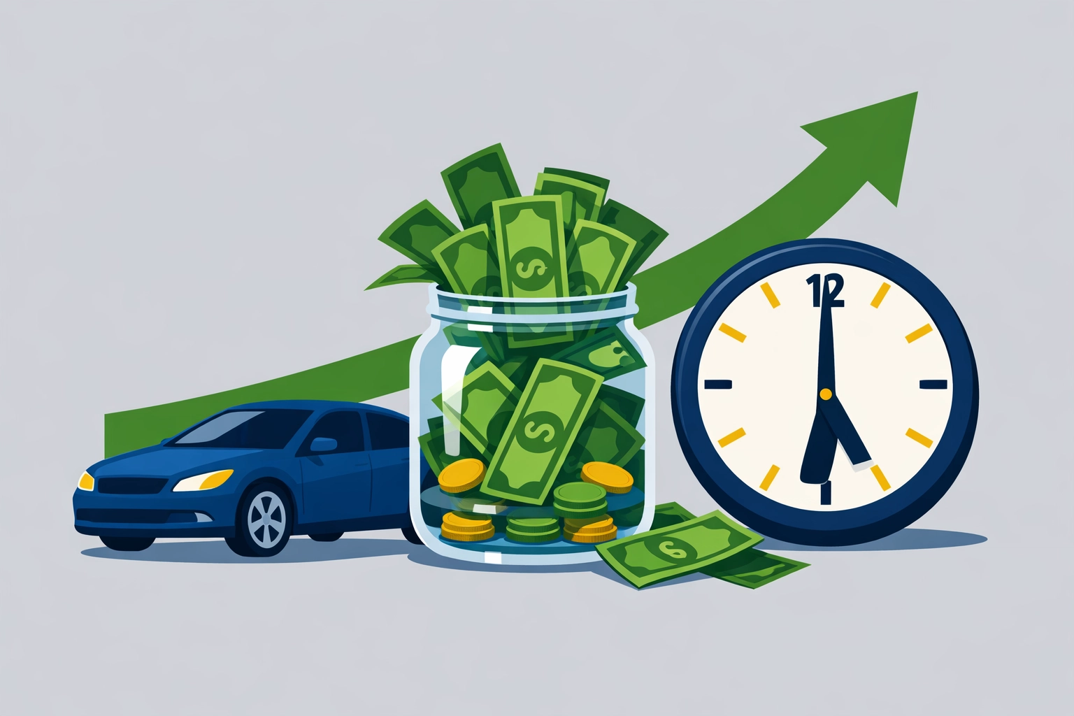 Illustration of 2026 tax deductions for vehicle use, tips, and overtime pay to maximize refund.