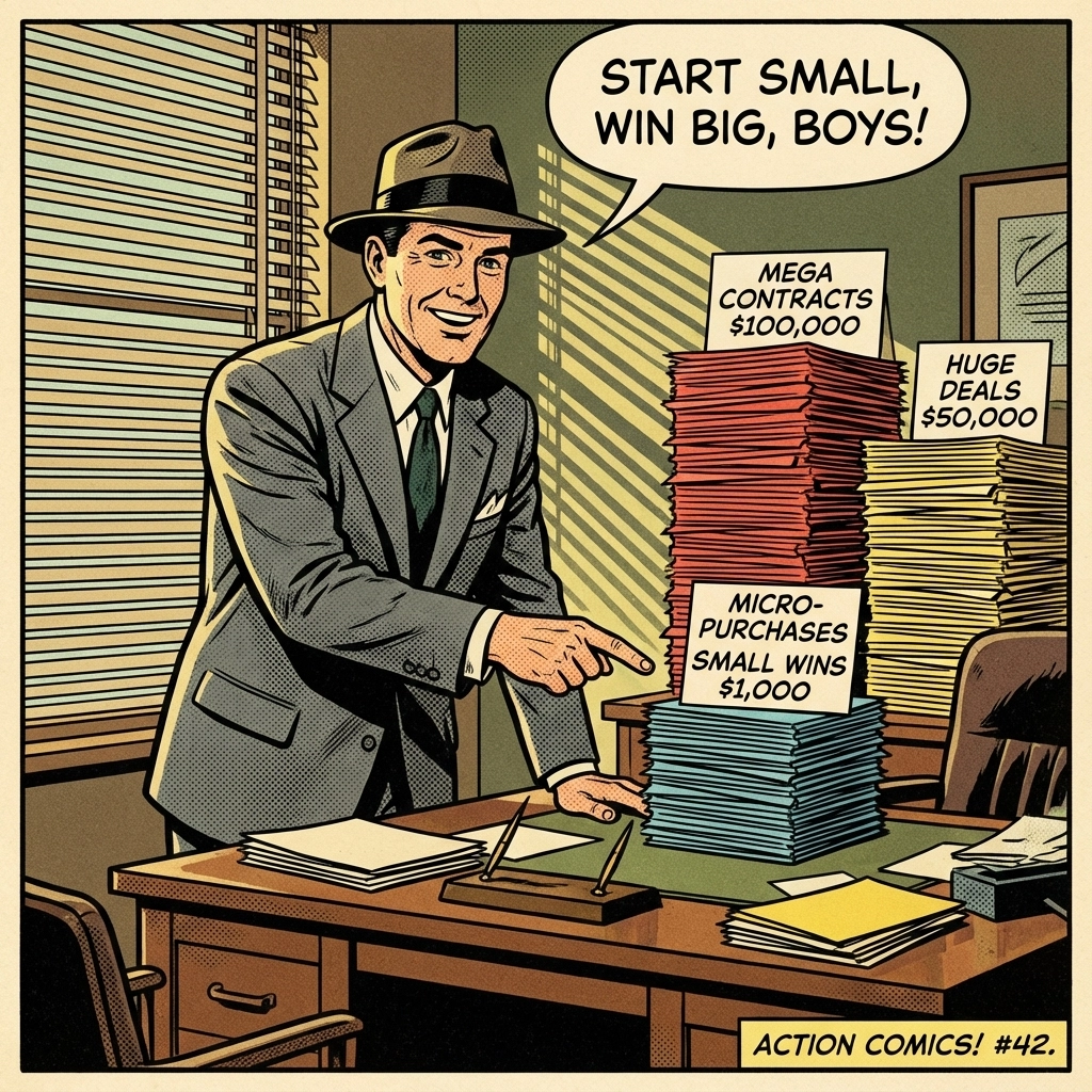 First federal contract win roadmap for new government contractors