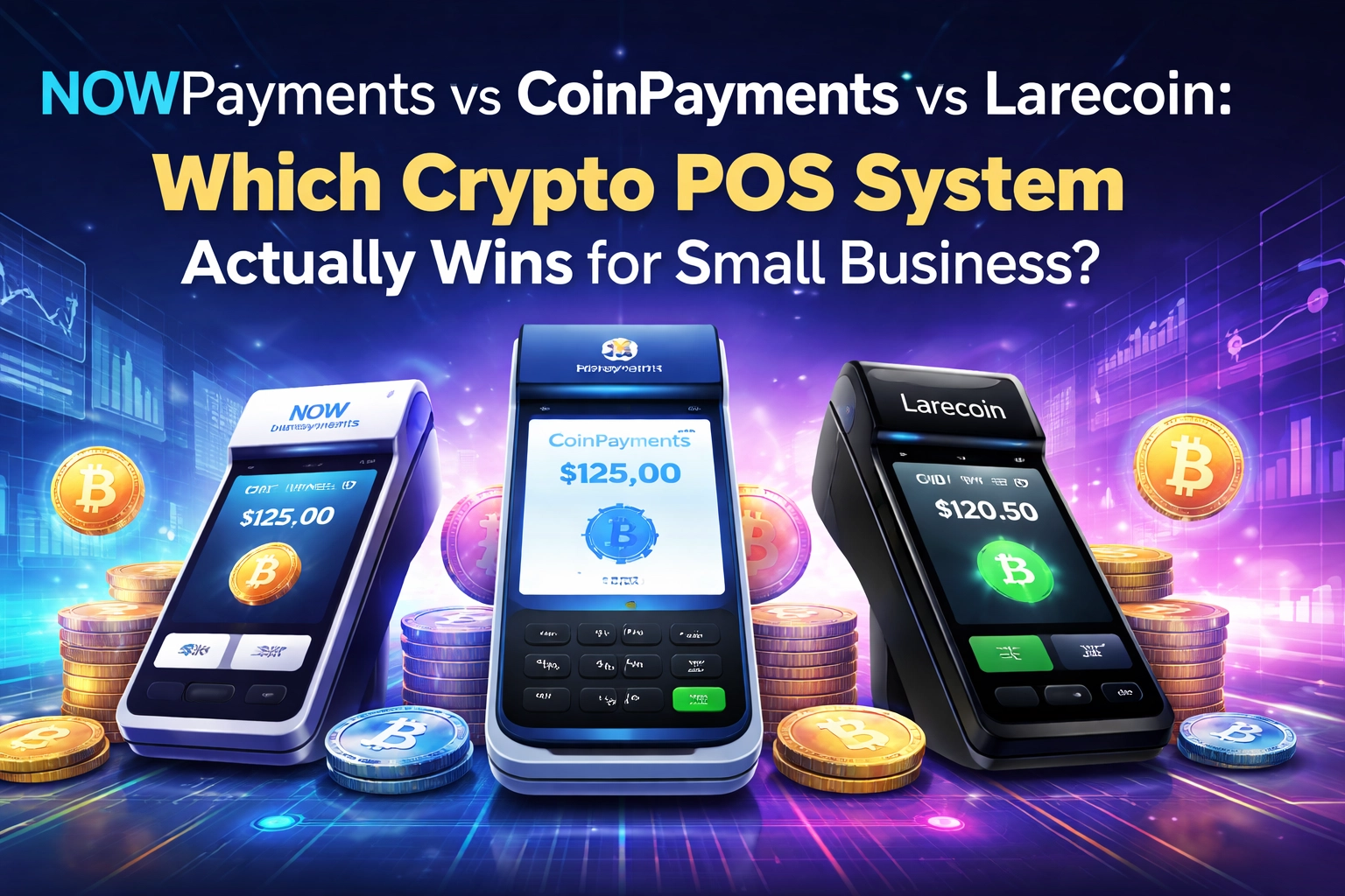 [HERO] NOWPayments Vs CoinPayments Vs Larecoin: Which Crypto POS System Actually Wins for Small Business?