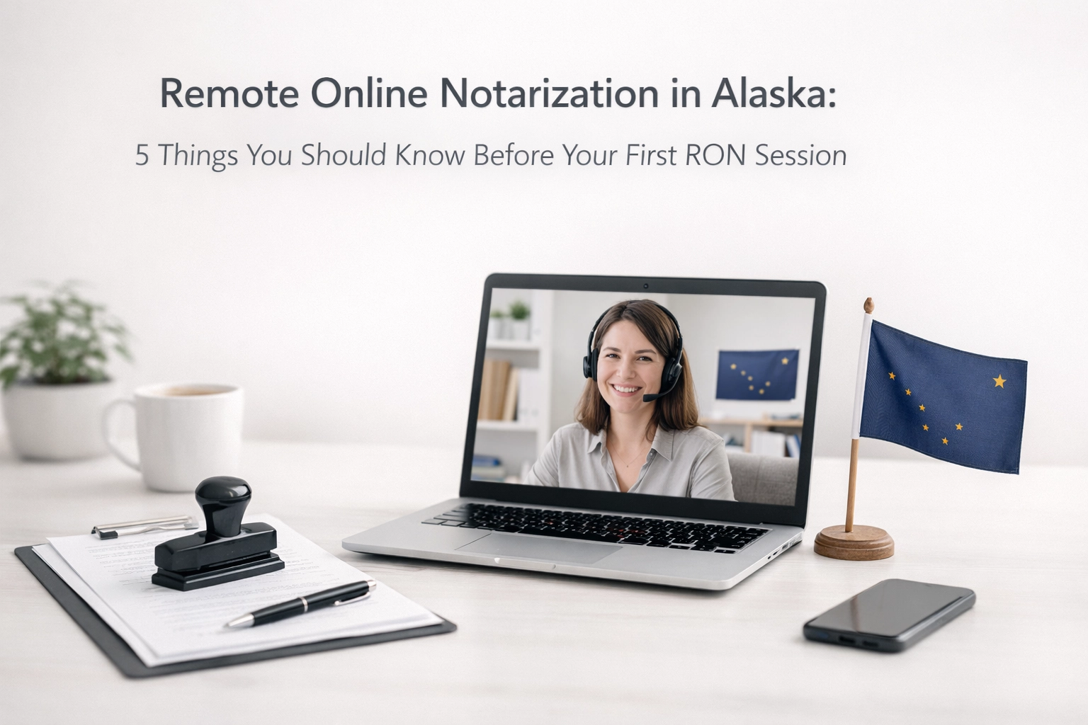 [HERO] Remote Online Notarization in Alaska: 5 Things You Should Know Before Your First RON Session