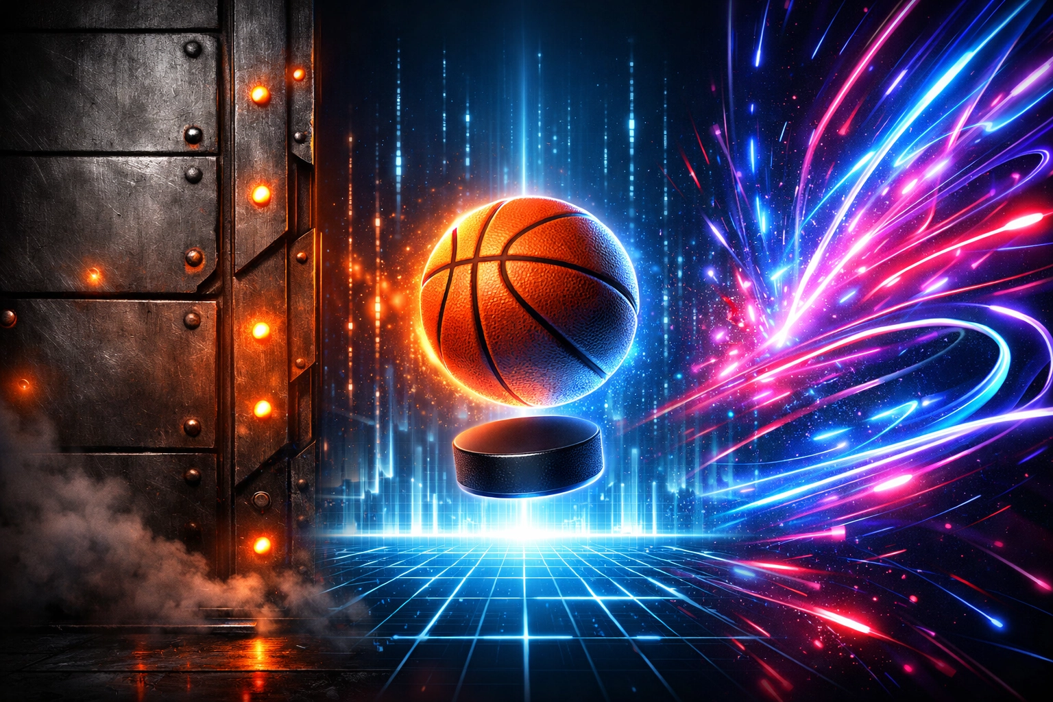 AI sports betting models representing the AIPL expansion for basketball and hockey analytics.