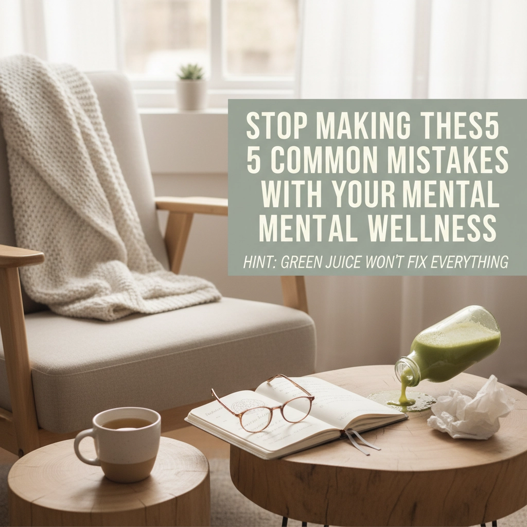 Stop Making These 5 Common Mistakes with Your Mental Wellness (Hint: Green Juice Won't Fix Everything)