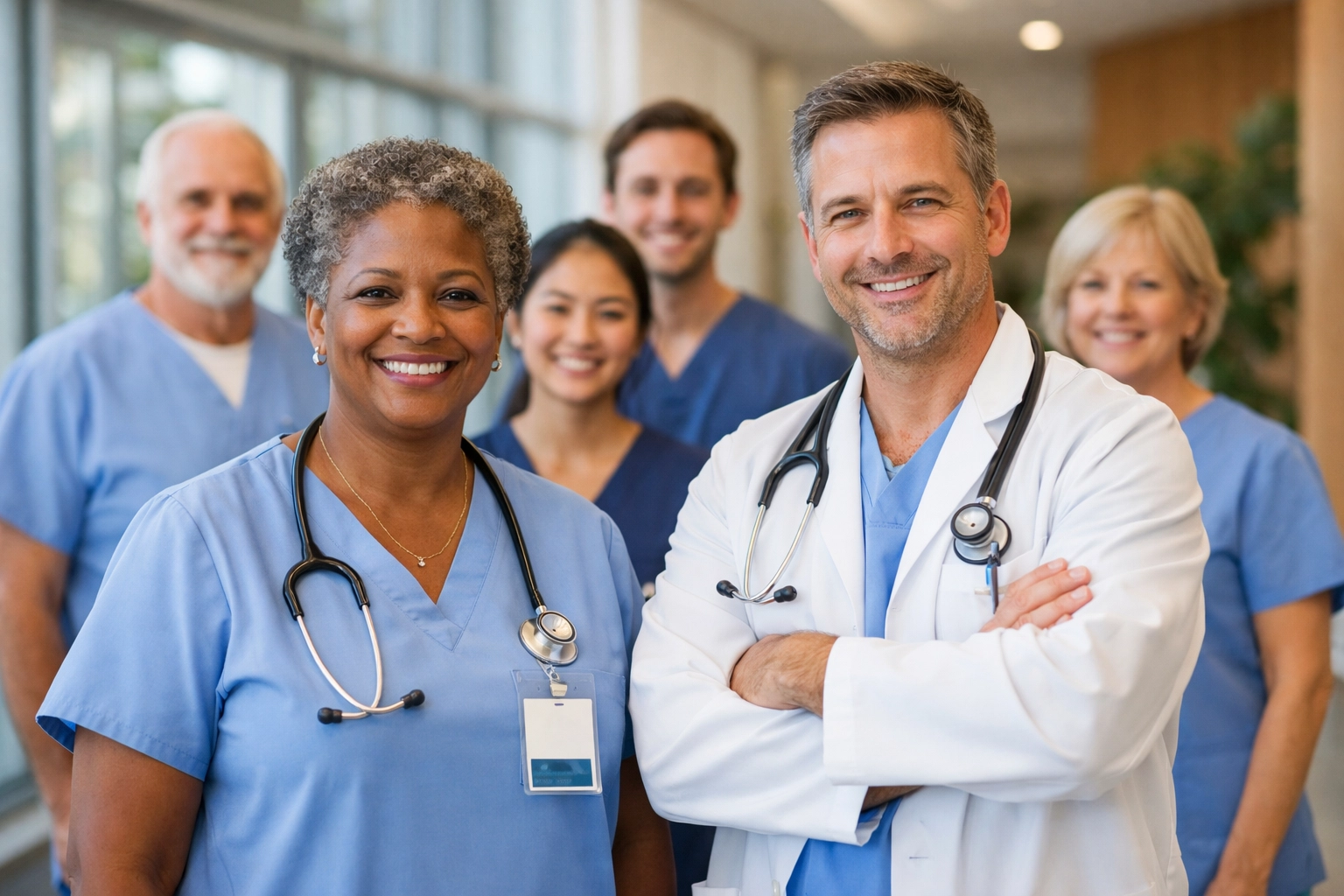 Healthcare professionals and nurses at Banner Estrella Medical Center in Goodyear Arizona