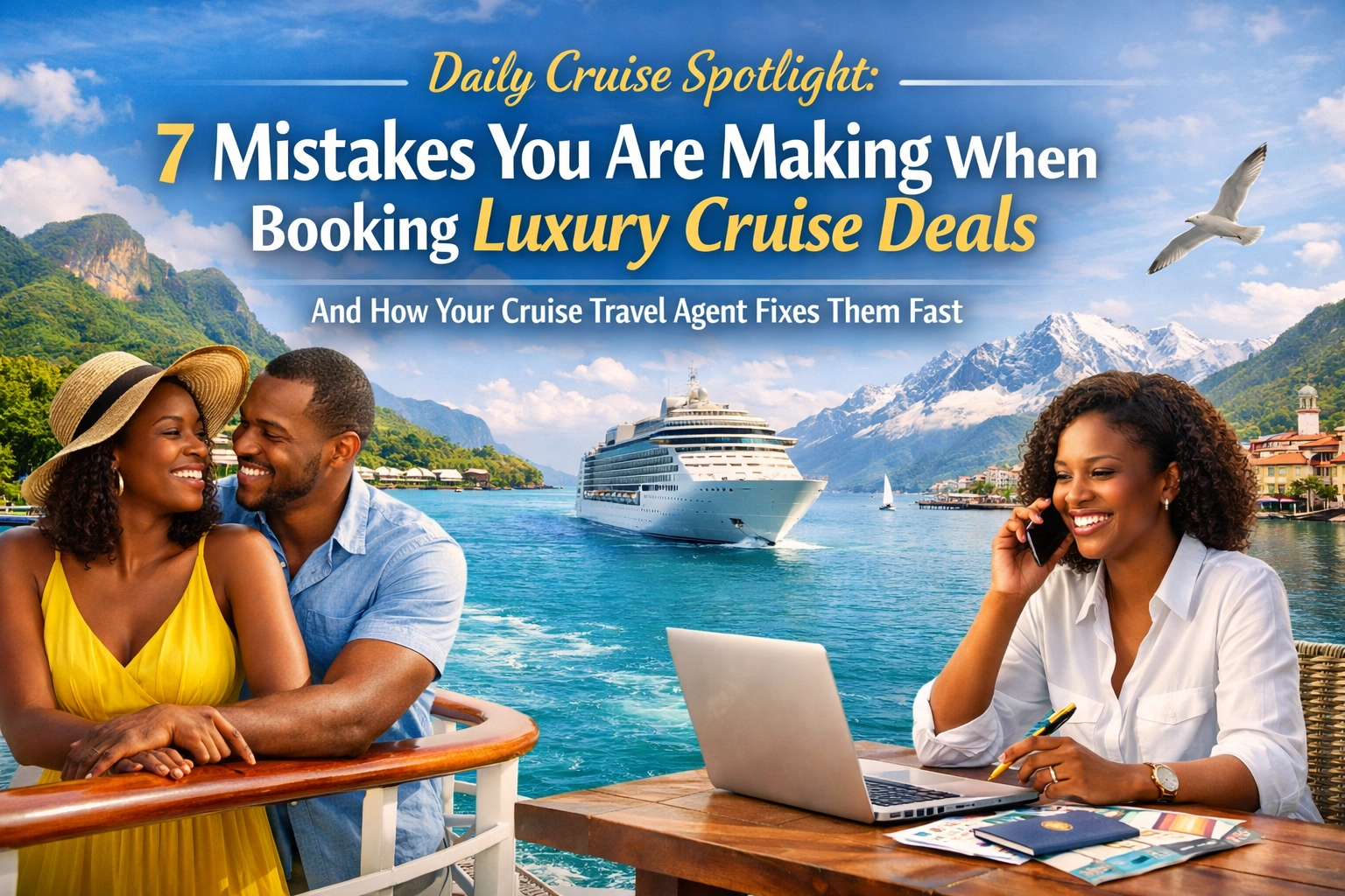 [HERO] Daily Cruise Spotlight: 7 Mistakes You Are Making When Booking Luxury Cruise Deals and How Your Cruise Travel Agent Fixes Them Fast
