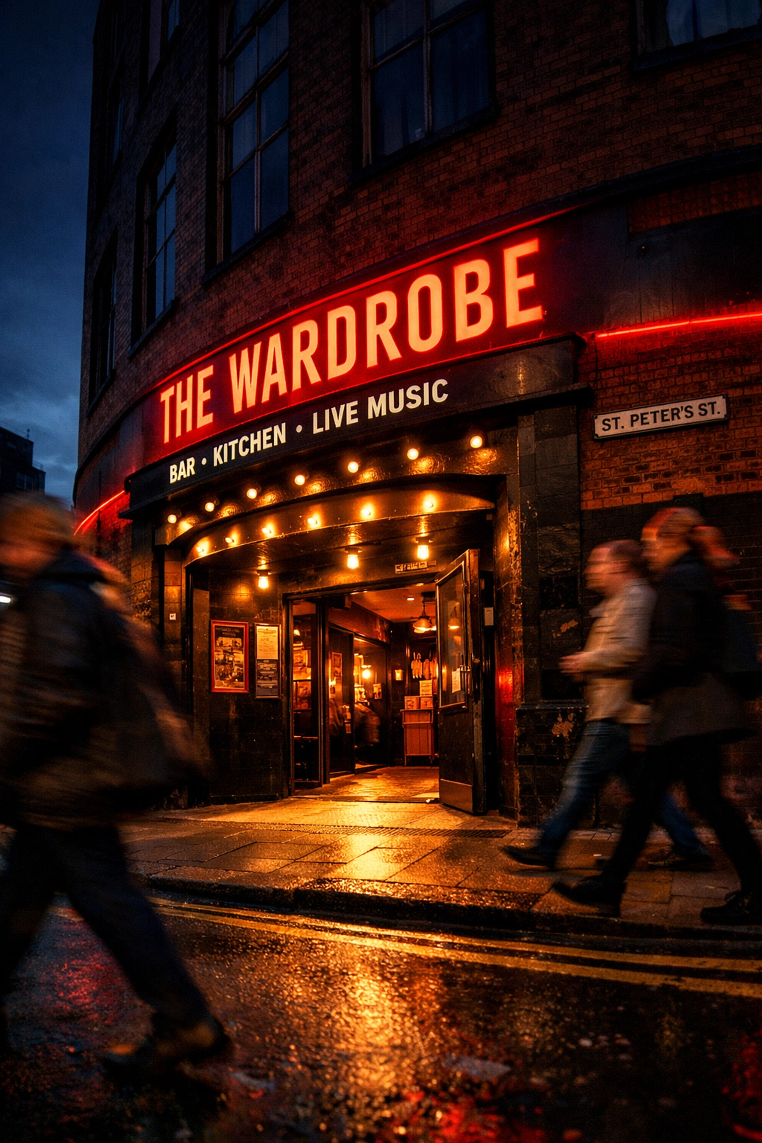 The Wardrobe venue exterior in Leeds city centre, new home of Pen Power creative writing workshops
