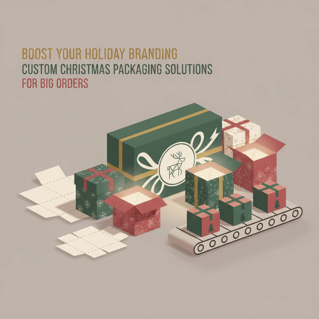 Boost Your Holiday Branding: Custom Christmas Packaging Solutions for Big Orders