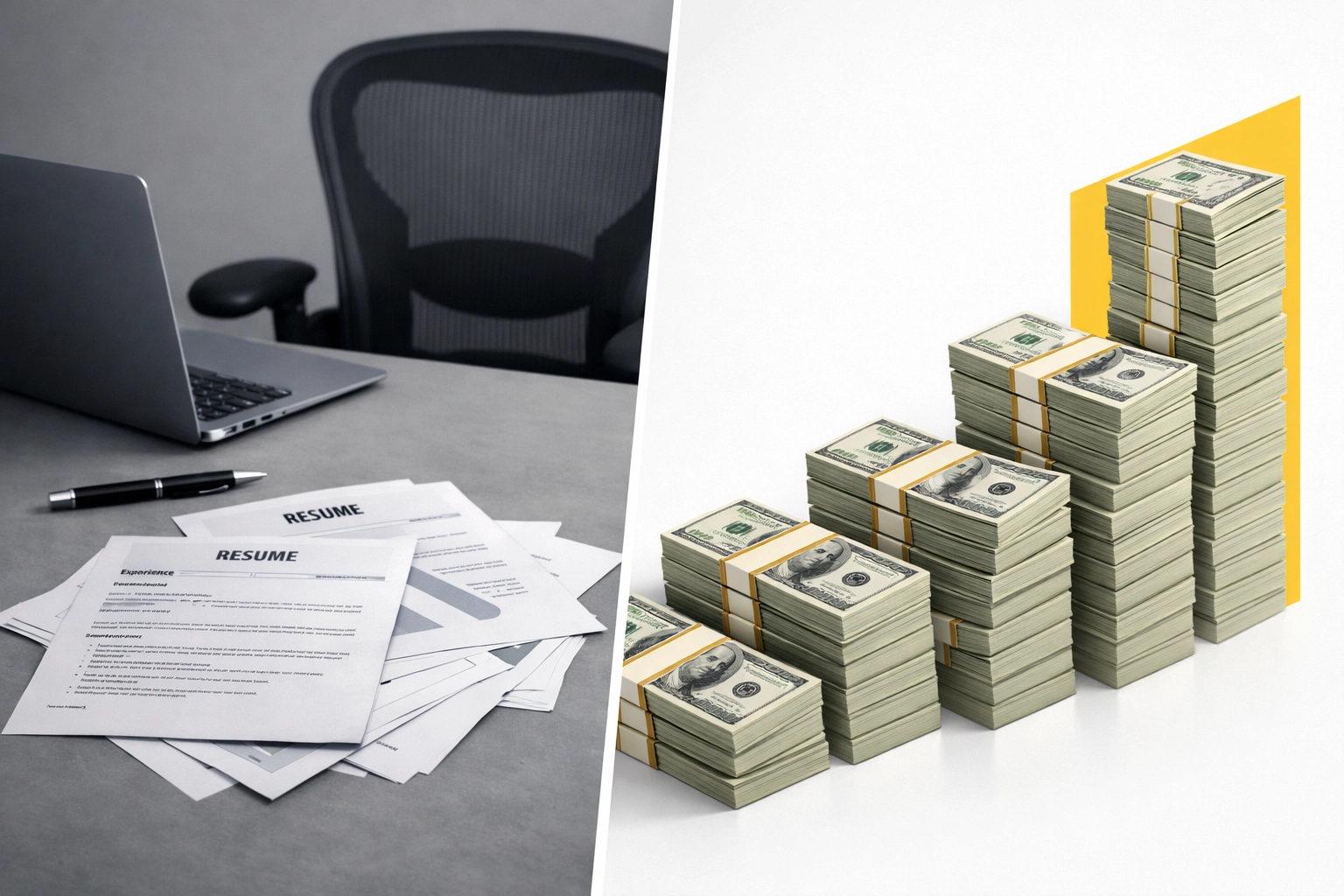 Cost comparison showing office workspace versus salary expenses for building an in-house Amazon team