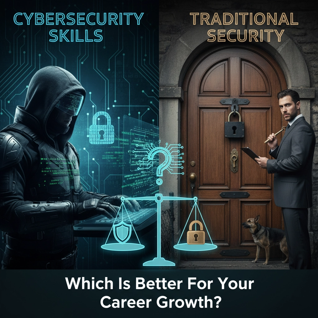 Cybersecurity Skills vs Traditional Security: Which Is Better For Your Career Growth?