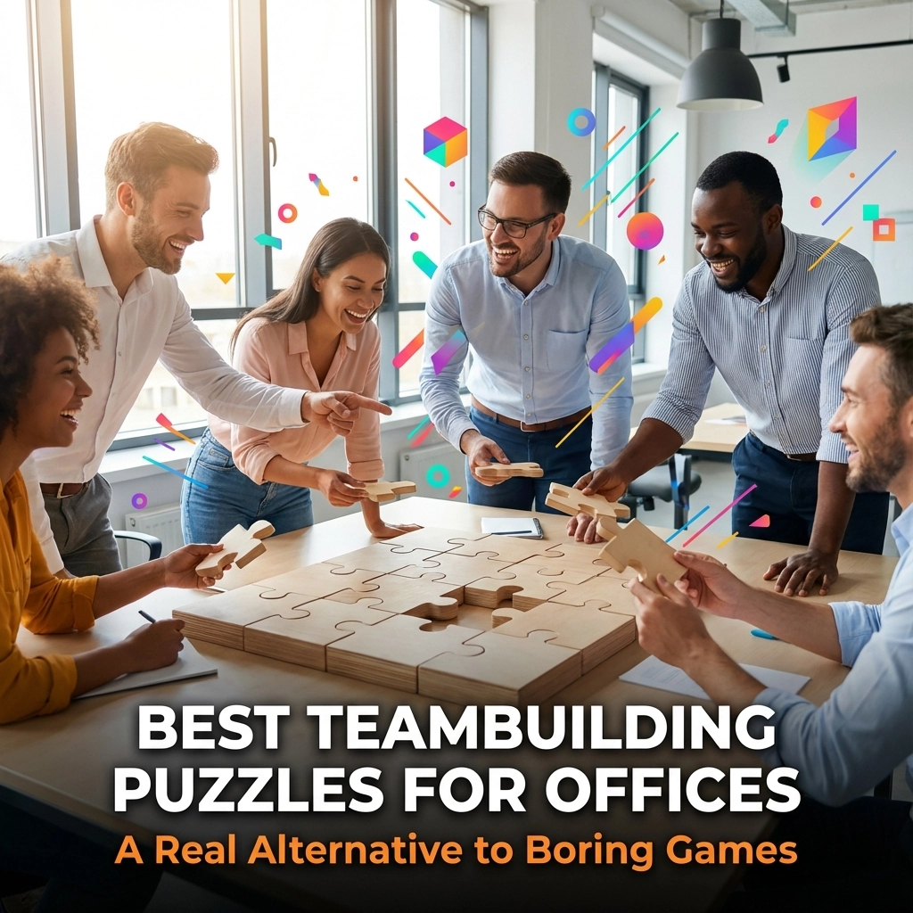Best Teambuilding Puzzles for Offices: A Real Alternative to Boring Games
