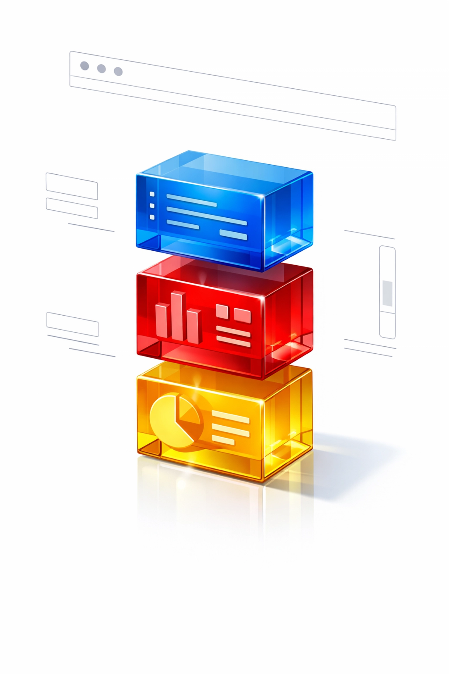 Organized text snippets and technical data managed by a chrome extension for productivity.