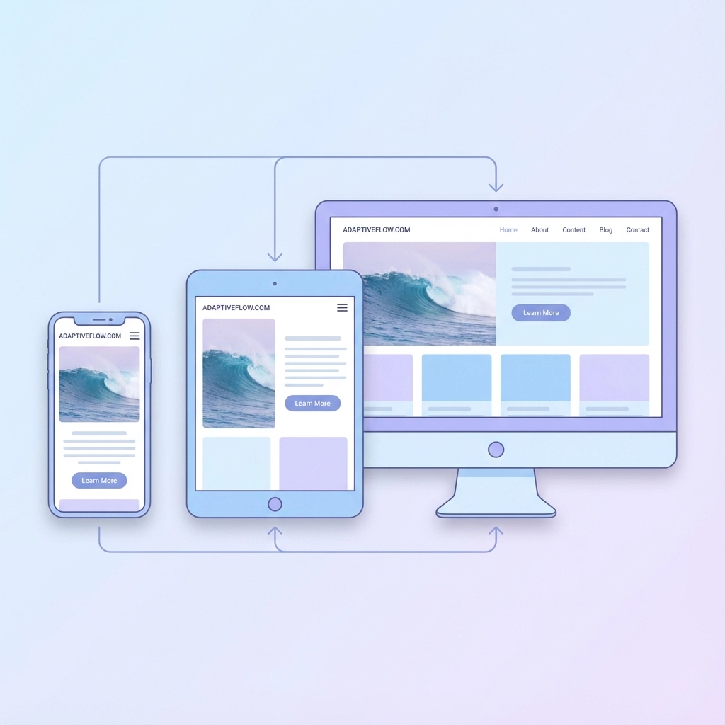 Responsive design on different devices