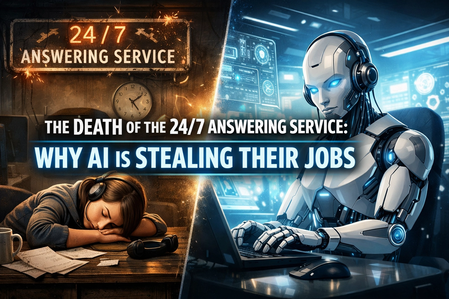 [HERO] The Death of the 24/7 Answering Service: Why AI is Stealing Their Jobs