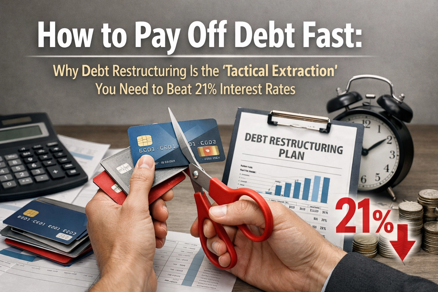 [HERO] How to Pay Off Debt Fast: Why Debt Restructuring Is the 