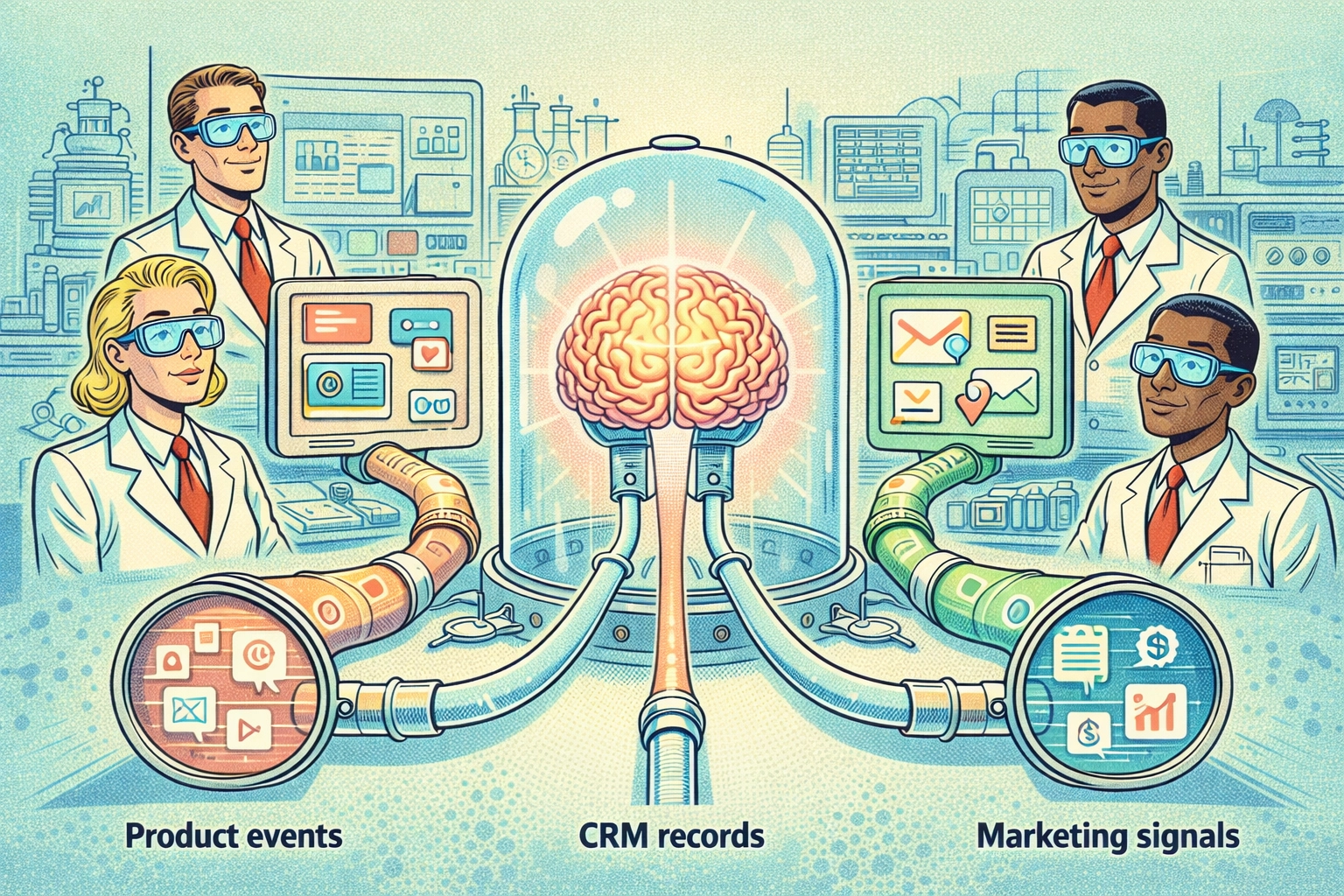 B2B SaaS Data Fusion Lab