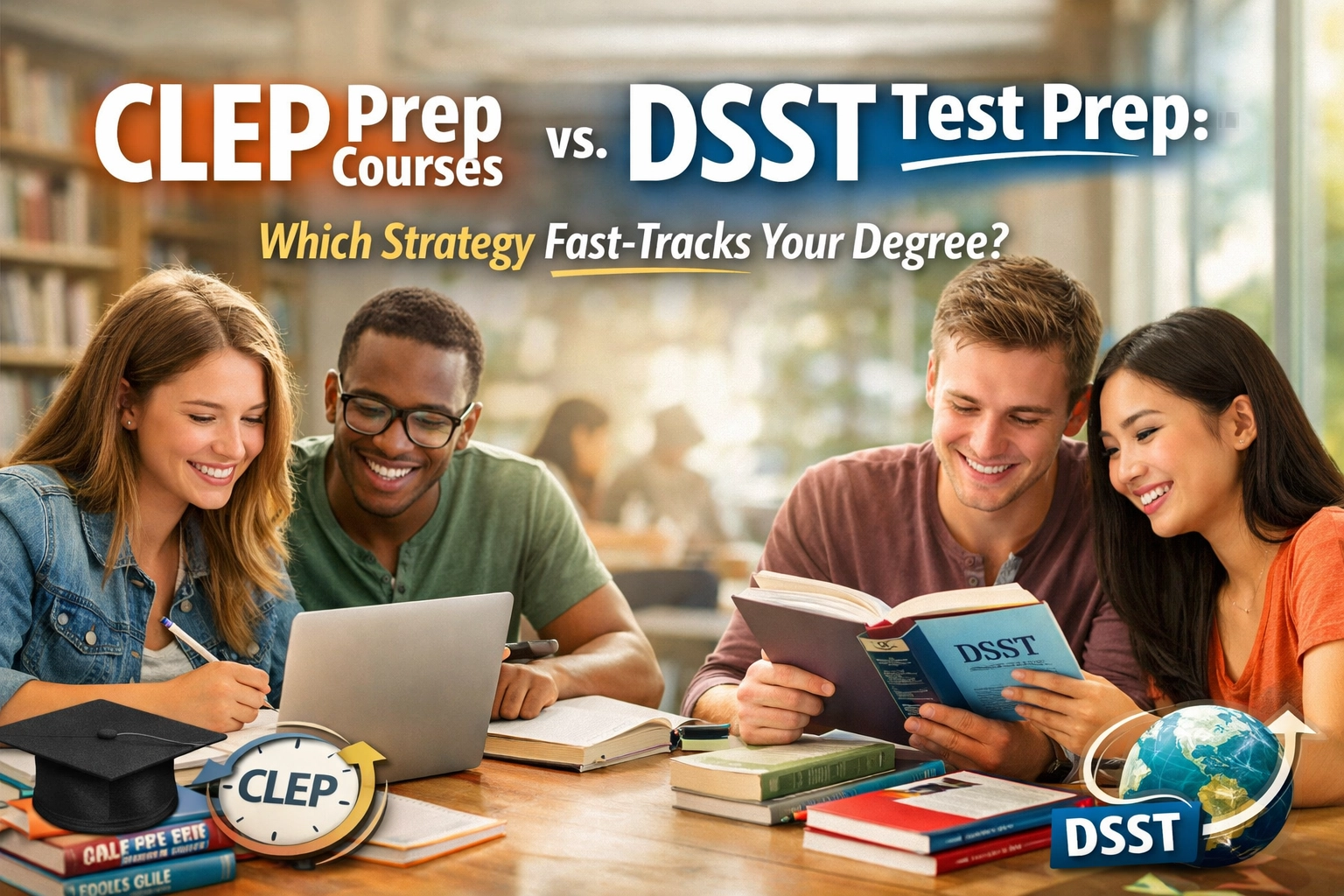 [HERO] CLEP Prep Courses vs. DSST Test Prep: Which Strategy Fast-Tracks Your Degree?