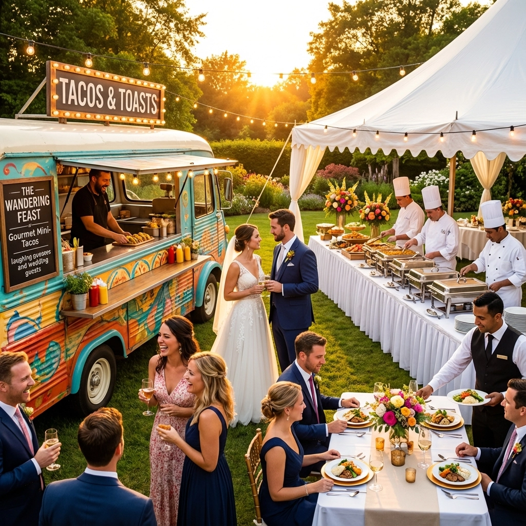 Food Truck Vs Traditional Catering: Which Is Better For Your Wedding?
