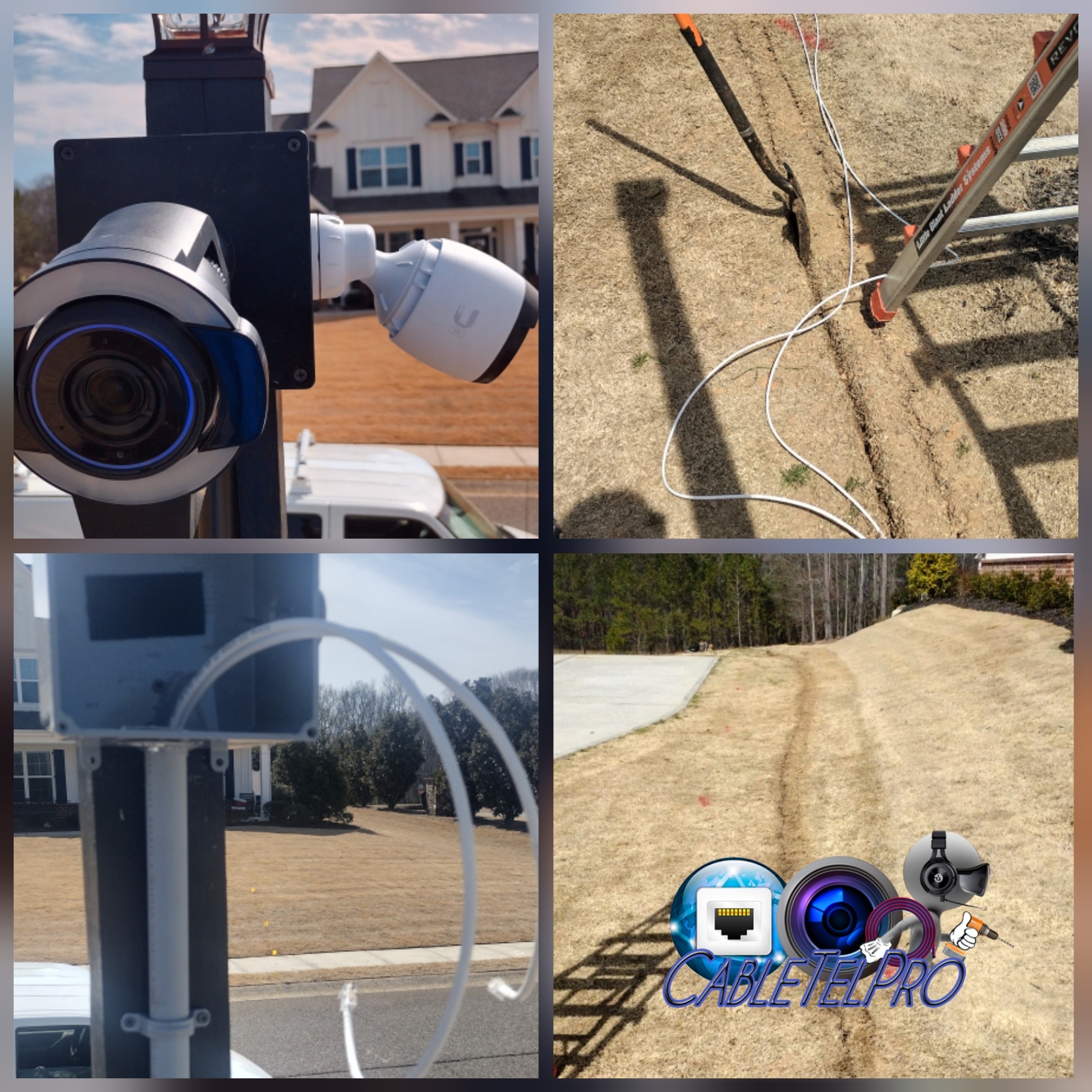CableTel Pro Security Camera Installation