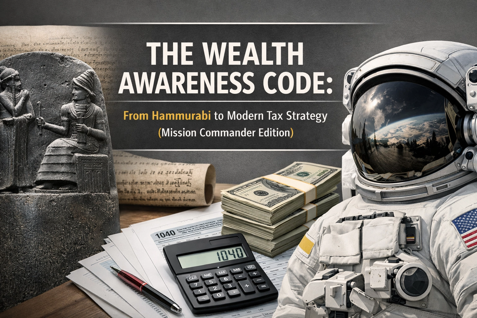 [HERO] The Wealth Awareness Code: From Hammurabi to Modern Tax Strategy (Mission Commander Edition)