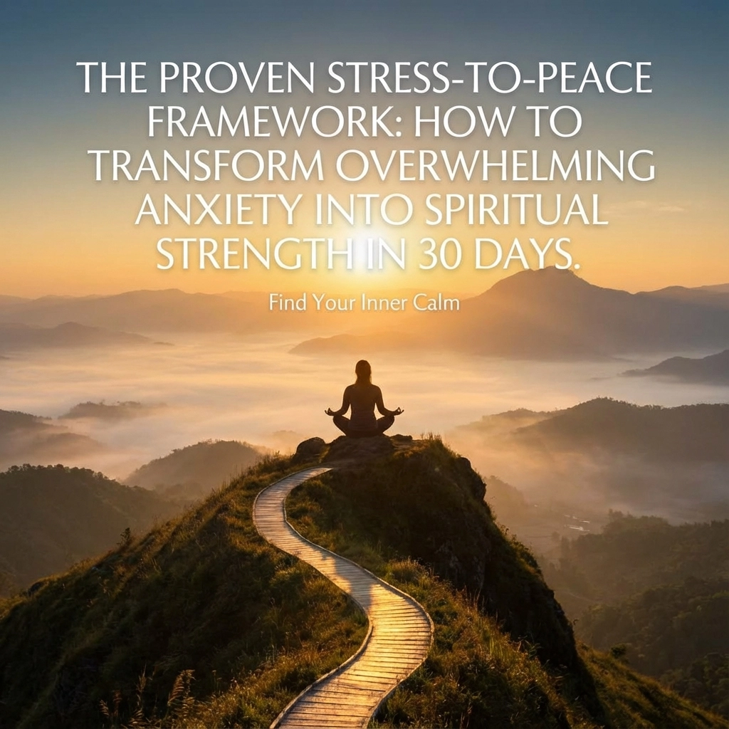 The Proven Stress-to-Peace Framework: How to Transform Overwhelming Anxiety into Spiritual Strength in 30 Days