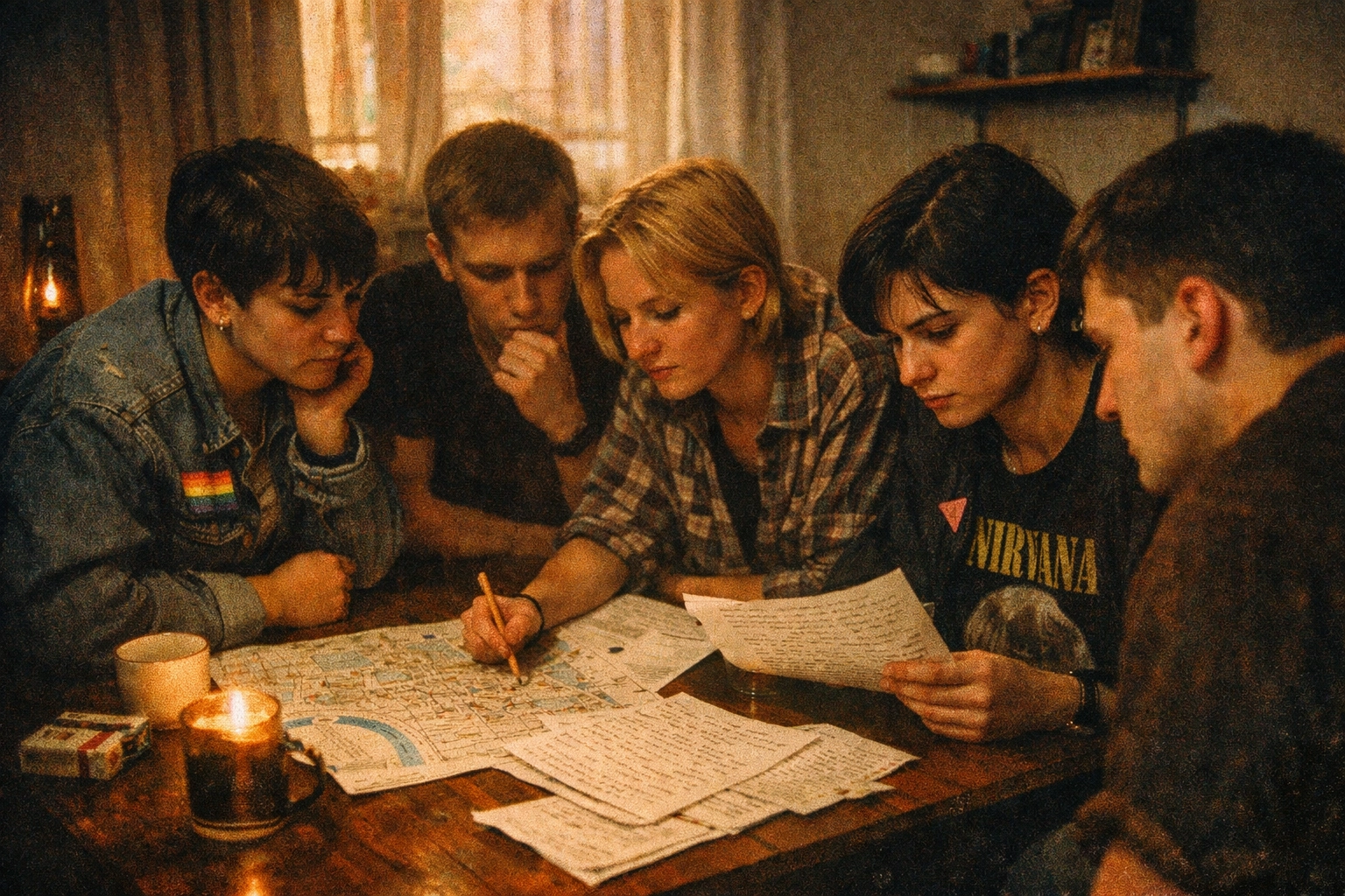 Gay and lesbian activists in Slovakia organizing for queer rights in the early 1990s.